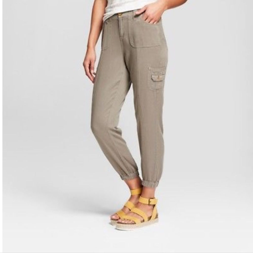 Greenish Grey Jogger Pant